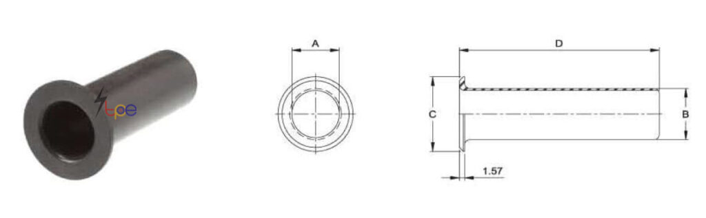 คอนเนคเตอร์แบบกลม รุ่น I/MS3420 Telescoping Bushing