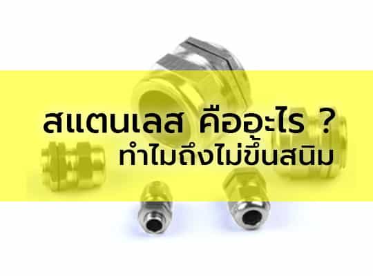 Read more about the article สแตนเลสสตีลคืออะไร ทำไมถึงไม่ขึ้นสนิม