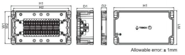 ภาพรายละเอียดกล่องเทอร์มินอลอลูมิเนียม-2