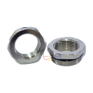 ตัวลดขนาดเกลียวเคเบิ้ลแกลน (Nickel Brass Reducer)