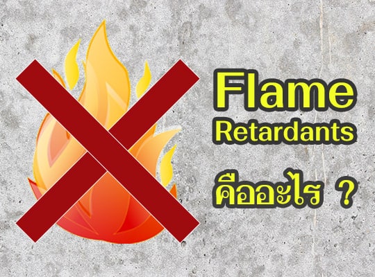 Read more about the article Flame Retardants คืออะไร มีประโยชน์อย่างไร