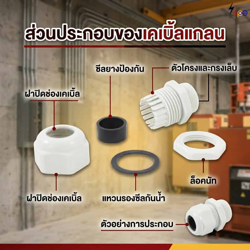 ส่วนประกอบของเคเบิ้ลแกลน